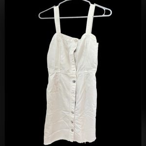 VOLCOM White Denim Dress